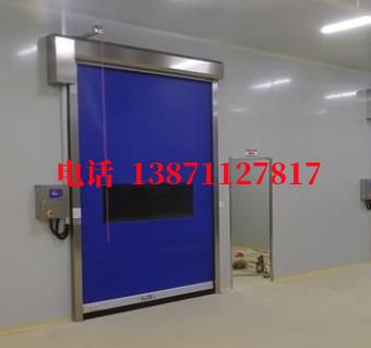 鄂温克拉链密封快速卷帘门